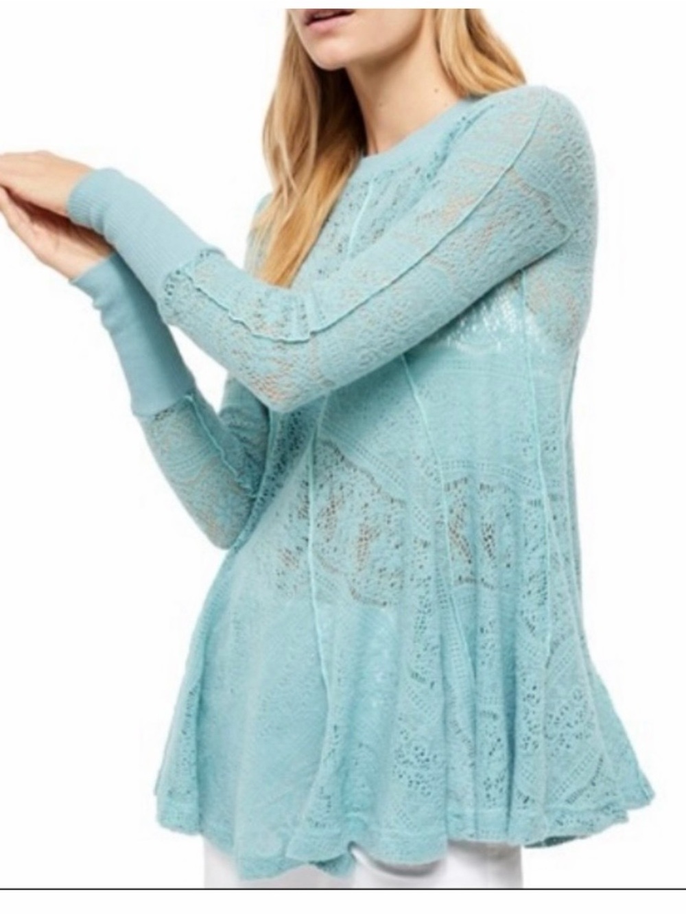 The Free People Coffee in the Morning tunic